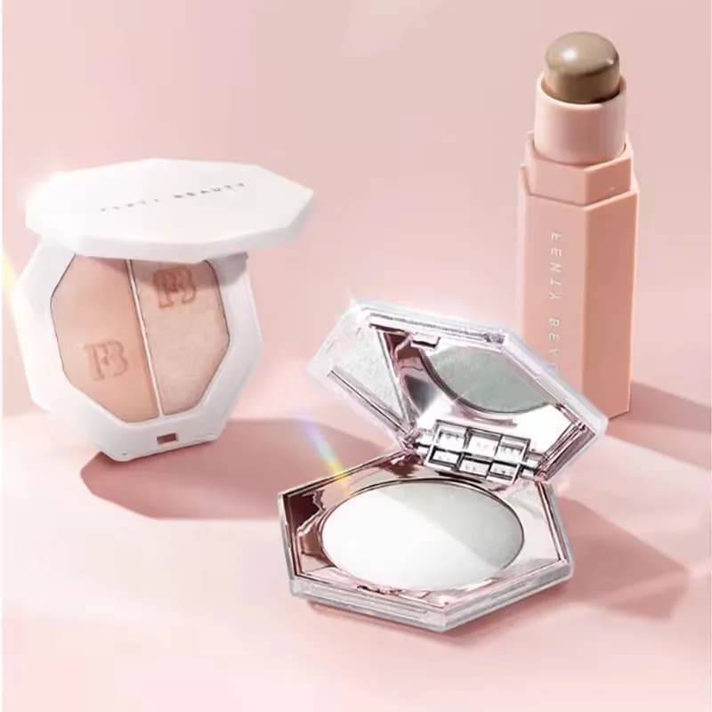 Stick Contorno Viso Lusso FB Brand: Bronzer, Correttore, Illuminante e Ombretto a Lunga Durata per un Viso Luminoso