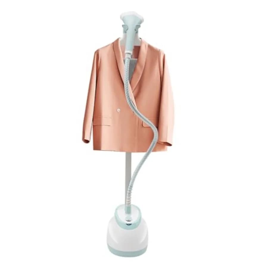Vaporizzatore Professionale per Vestiti con Asse da Stiro per Uso Domestico, Macchina a Vapore Verticale per Vestiti, Lenzuola, Tovaglie, Acciaio Inossidabile