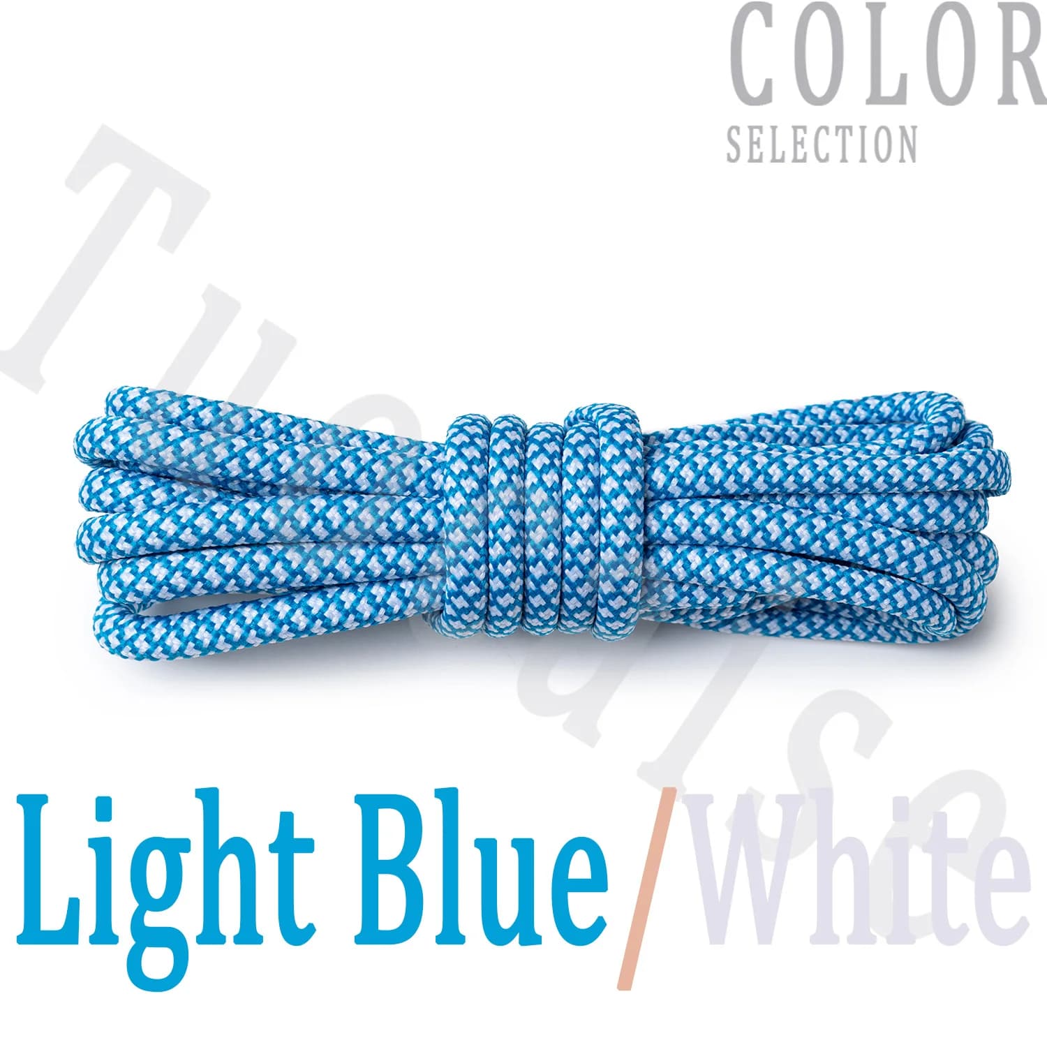 1 Pair Outdoor Sports Casual 15 Colors Round Shoelaces Kids Sneakers Hiking Slip Rope Shoe Laces Sneakers Boot Shoelaces Strings