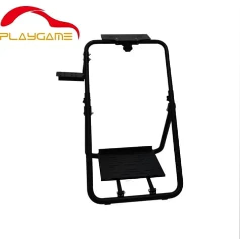 Supporto per volante da corsa Sim con sedia da gioco fissa per simulatore di corse Thrustmaster Supporto per volante pieghevole regolabile in inclinazione