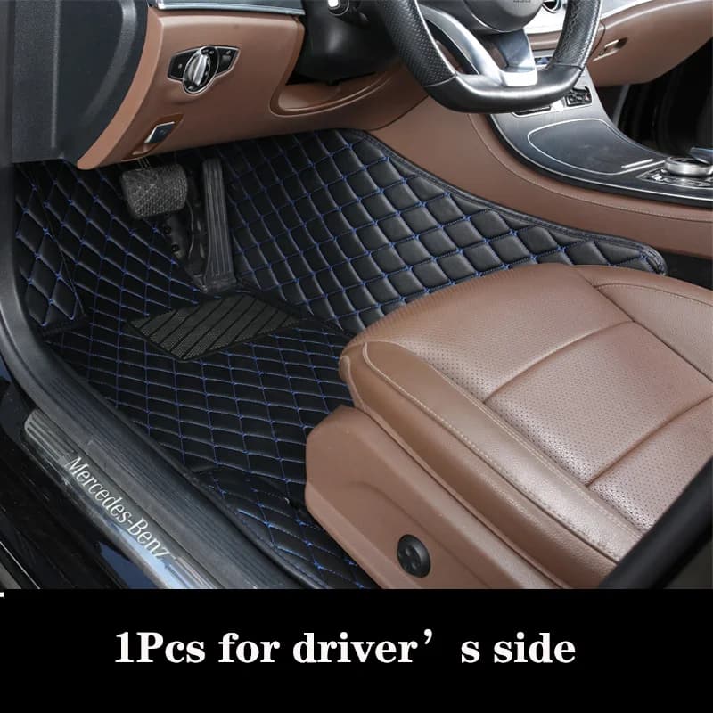 Tappetino per auto personalizzato per Nissan Kicks 2017 2018 2019 2020 2021 2022 2023 Donna di lusso antiscivolo Rilievi del piede Tappeto Accessorio automatico