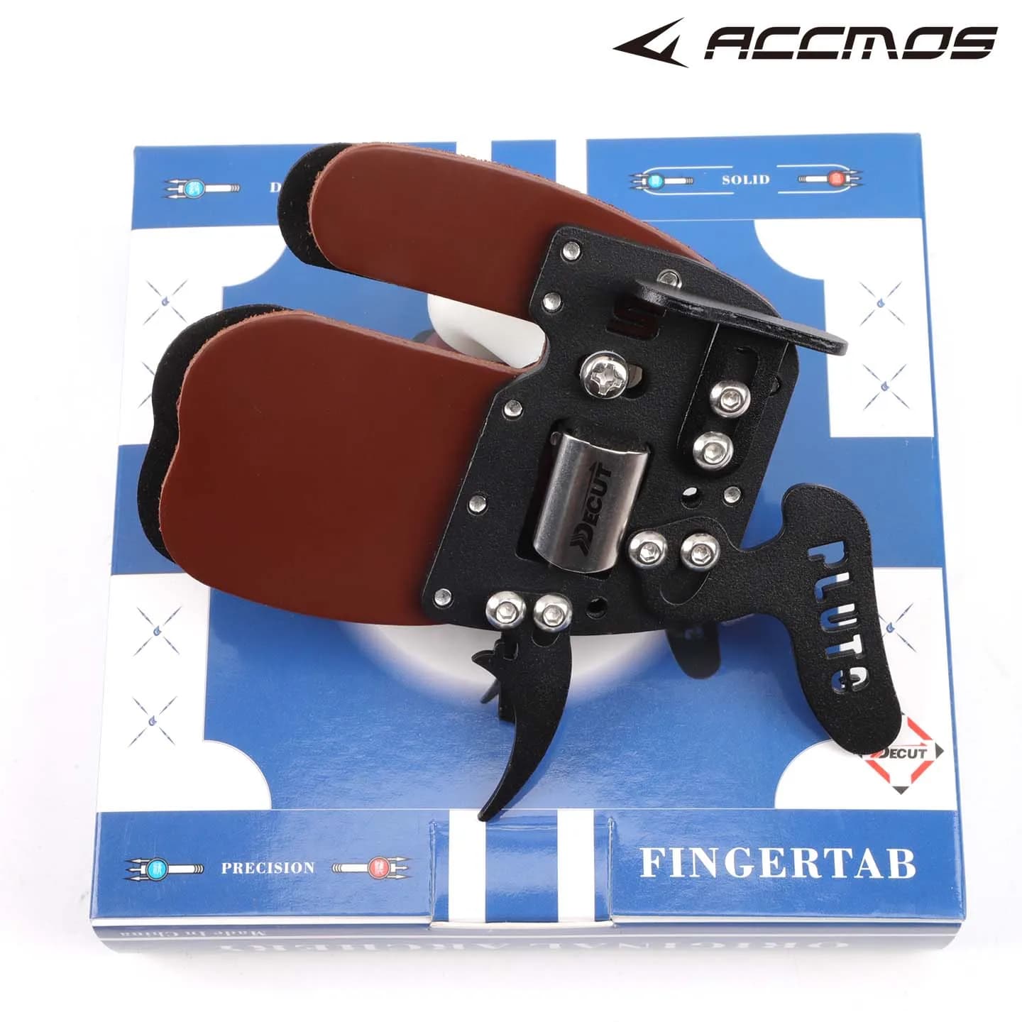 Archery Finger Tab Guard Leather Palm Protector S-XL Sizes Bow Shooting Accessory Finger Protection For Target Practice Hunting