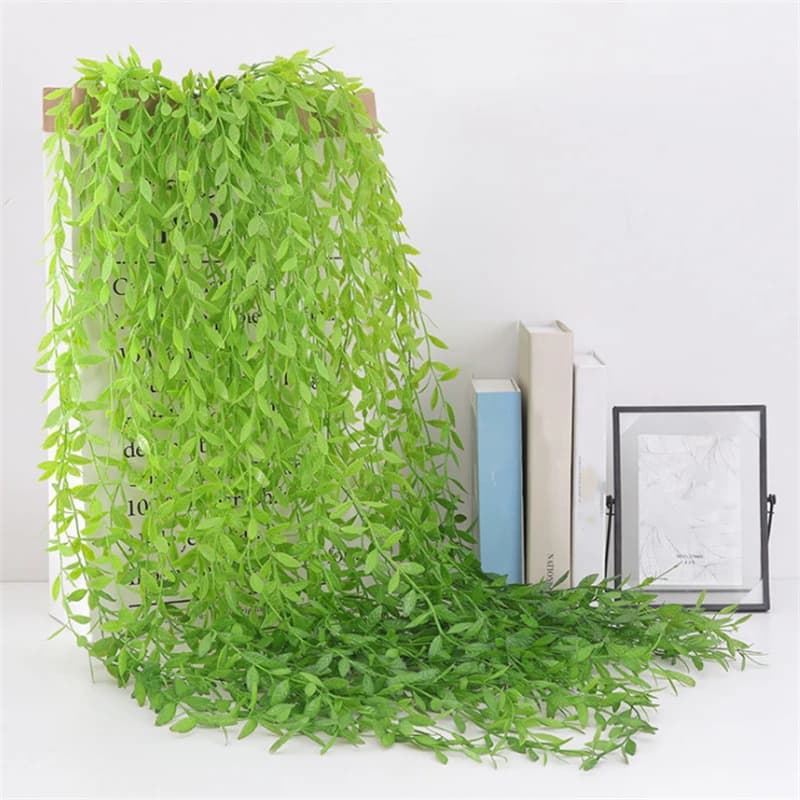 Artificial Green Edera leaves 104cm, Decorative Garland for Weddings, Party, Home, Garden and Recinations