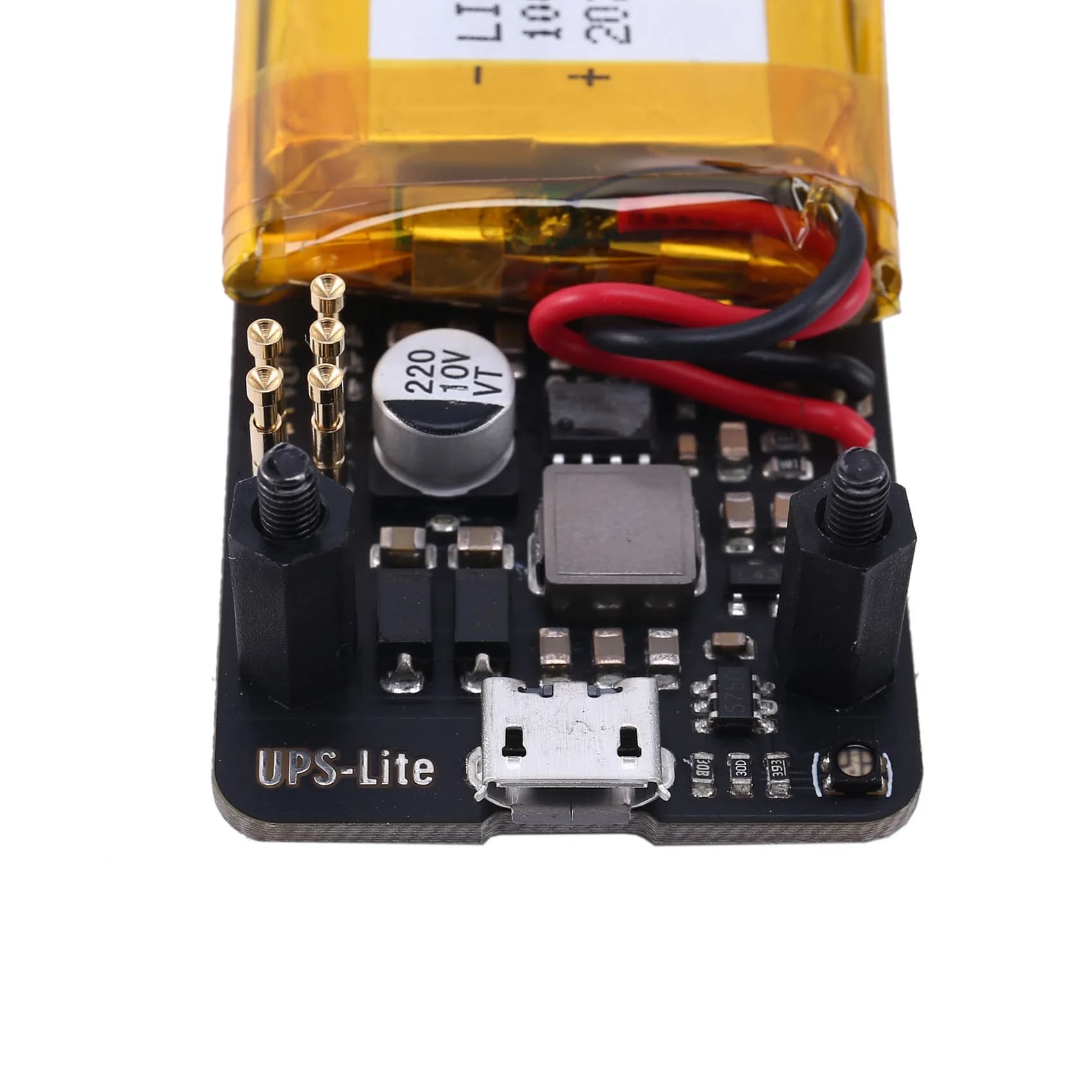 ABFA for Raspberry Pi Zero W UPS-Lite Battery Power Supply Card I2C MAX17040G