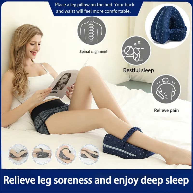 Cuscino per gambe a forma di cuore in memory foam per donne in gravidanza, cuscino a forma di cuore per ginocchia, cuscino di bellezza per gambe