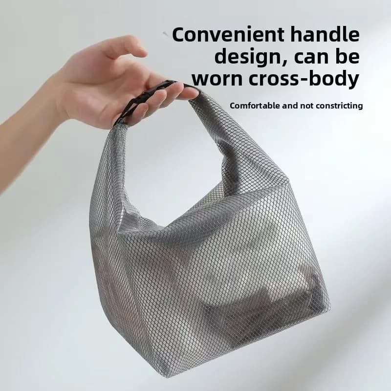 Borsa impermeabile per riporre oggetti, abbigliamento fitness, nuoto, bagno, borsa con bocca larga e capiente, da uomo