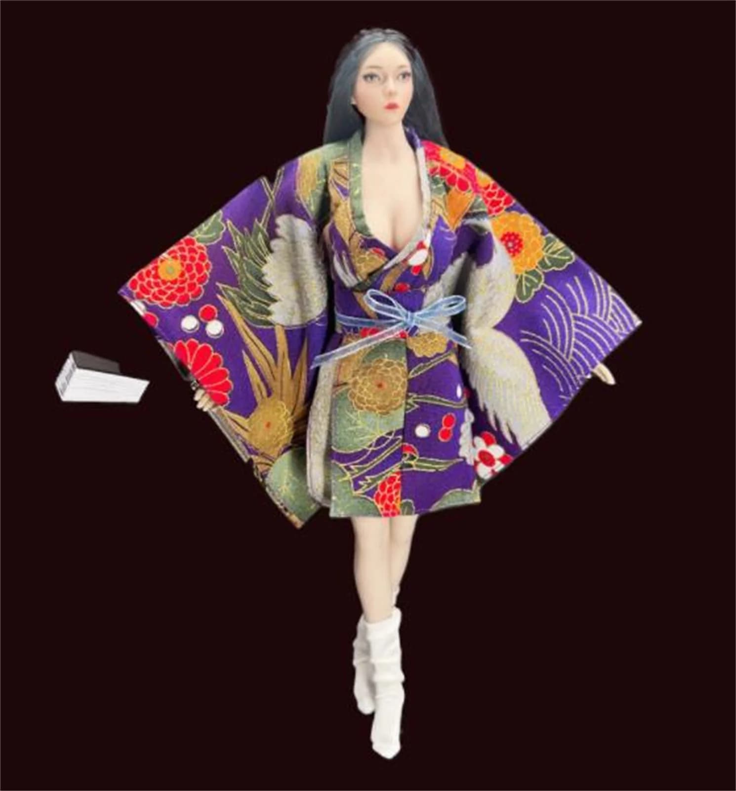 Kimono Antico 1/6 costume traditional robe clothes CJG-058 For 12 "figure skirt Dresses Model F 30 cm Soldier Action Figure