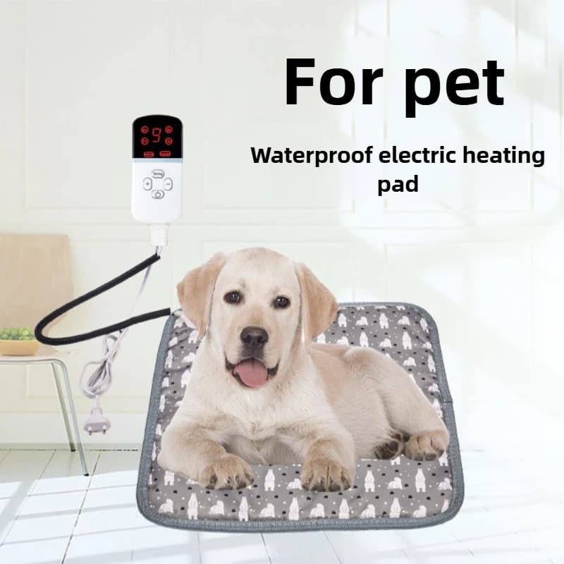 Tappetino riscaldante per animali domestici 110V 230V Piccola coperta elettrica Tappetino per cani e gatti Tappetino riscaldante elettrico per animali impermeabile Prodotti per animali domestici