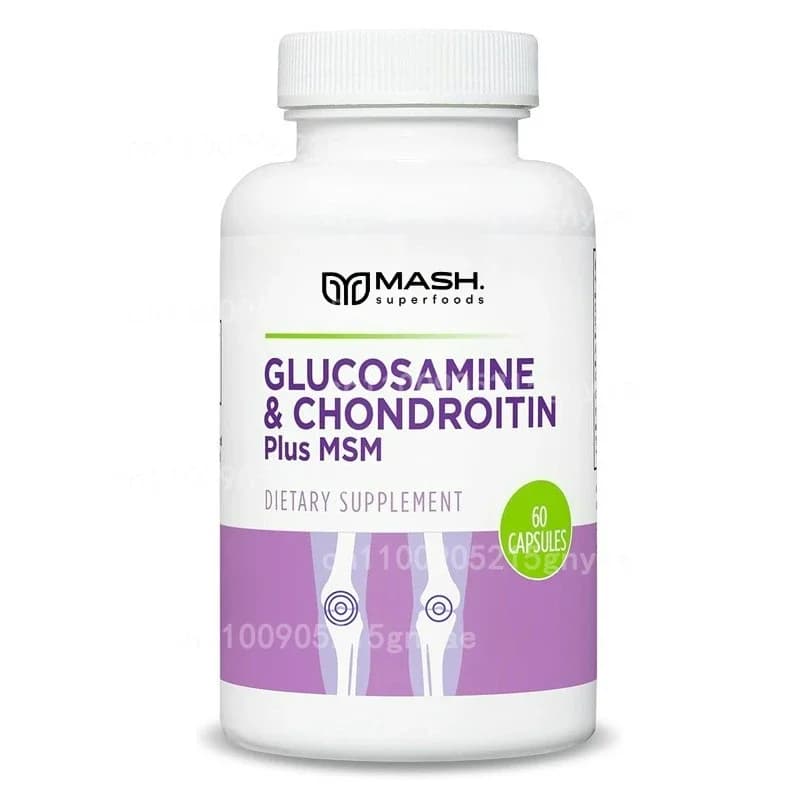Supplement for Articulations with Glucosamine, Condroitine, MSM, Curcuma, Hyaluronic Acid, Collagen, Omega 3 alla Ciliegia, Quercetina in Capsules