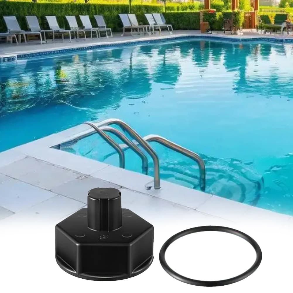 602-5321B Tappo per filtro a sabbia per piscina con schermo di scarico per 602-5320 602-5321, tappo di scarico in plastica per filtro piscina con guarnizione O-Ring