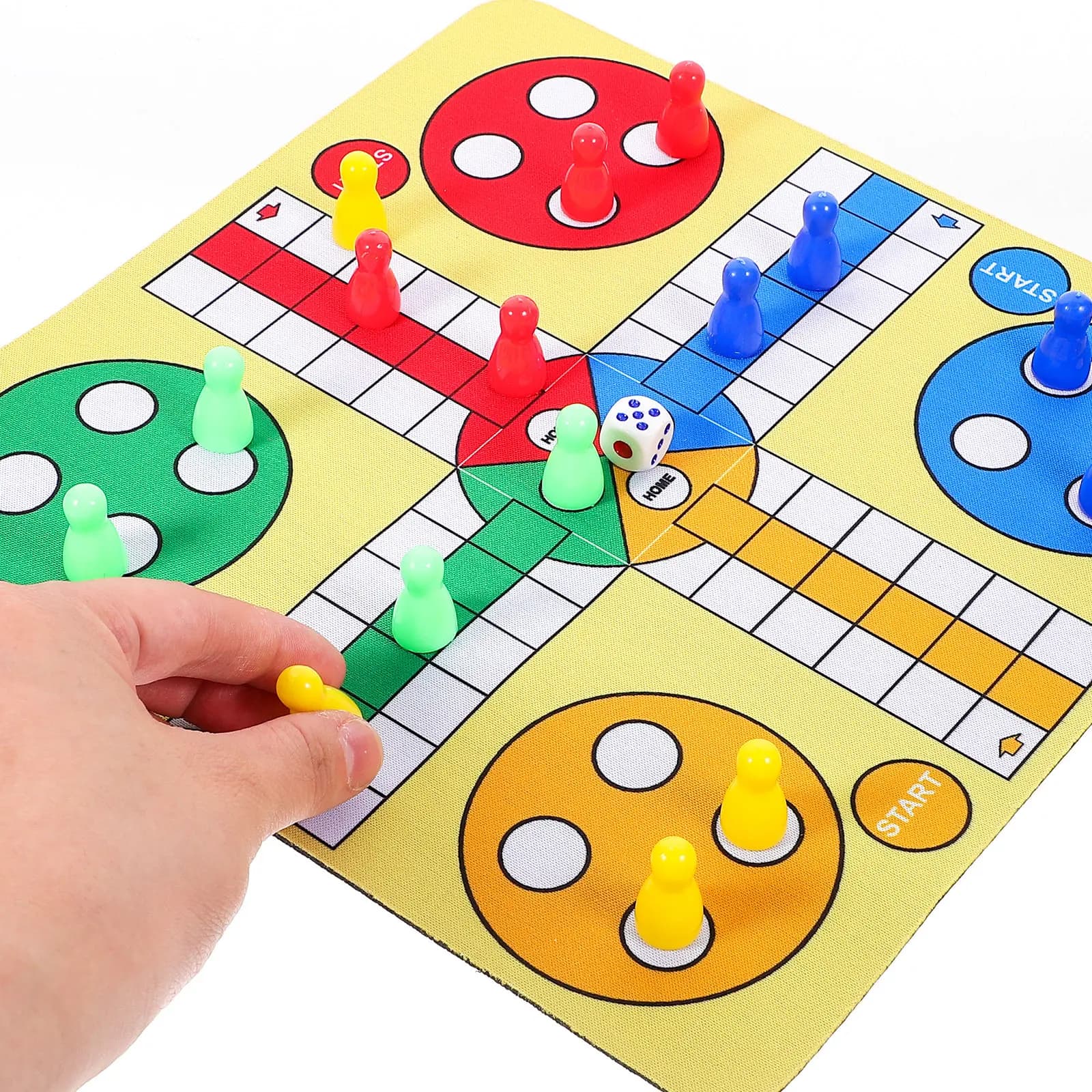 Set di Scacchi Volanti Portatile, Tavola da Gioco Leggera in Plastica per Feste, Viaggi, Intrattenimento, Gioco di Logica