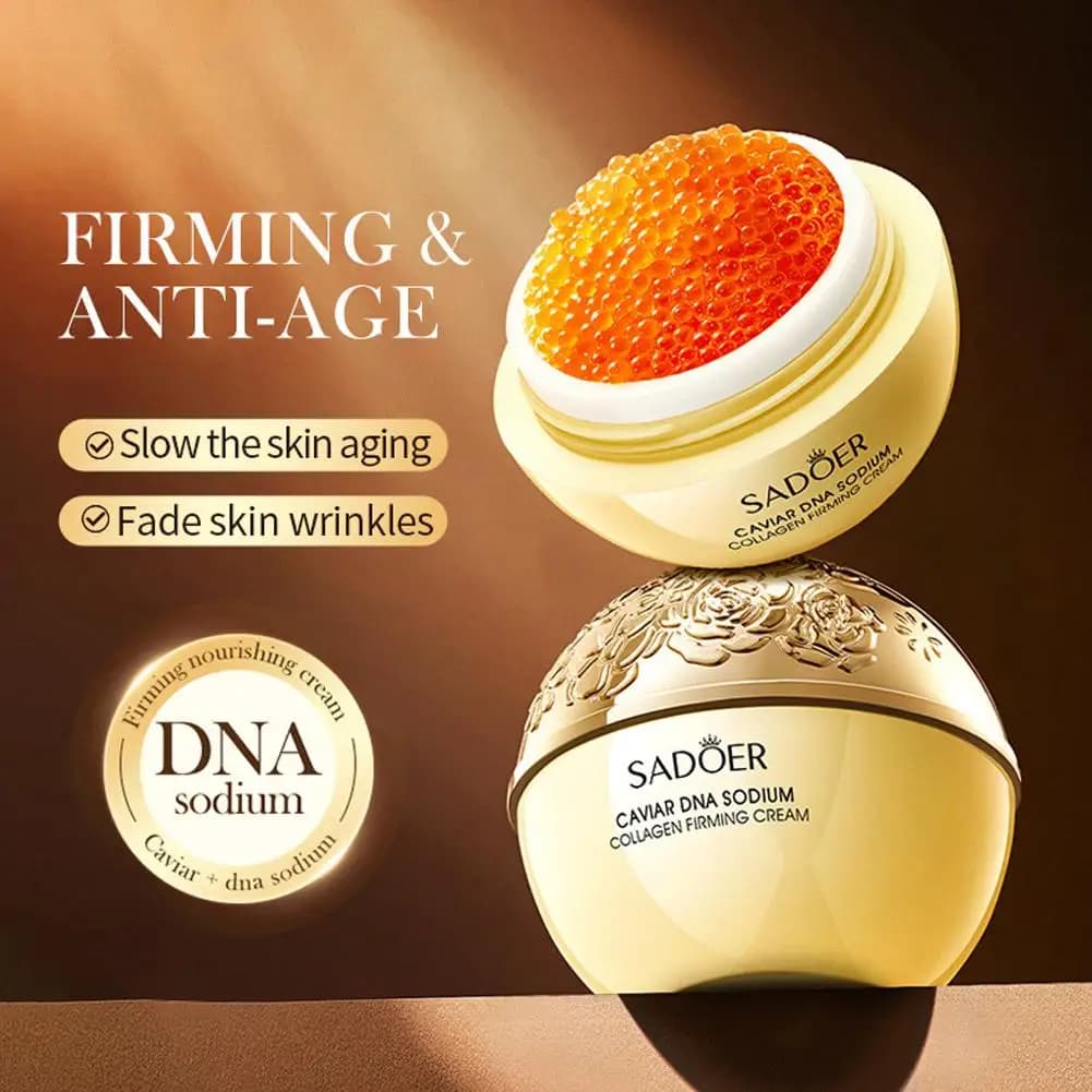 SADOER Caviar DNA Sodium collagen fixing cream to nourish moisturizing skin care 30g