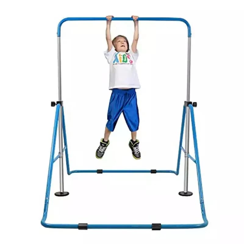 Factory Manufacture Home Grip Training Children Pull up Gymnastics Horizontal bar with adjustable height trampoline
