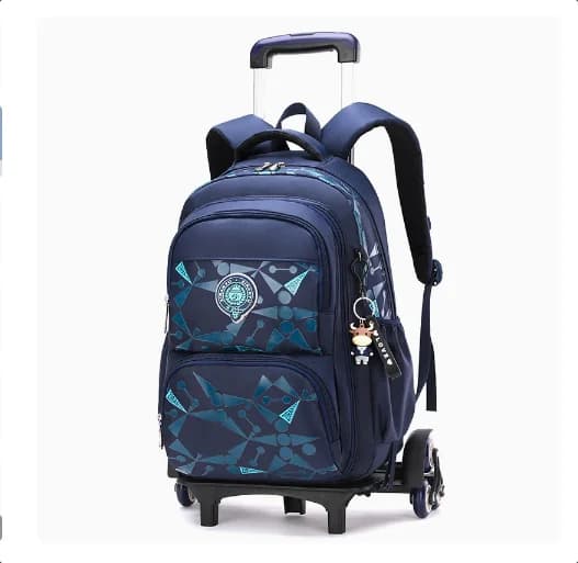School oy Student wheeled Backpacks for boys School backpack bag with wheels Rolling Bags Children School Trolley Bag On wheels