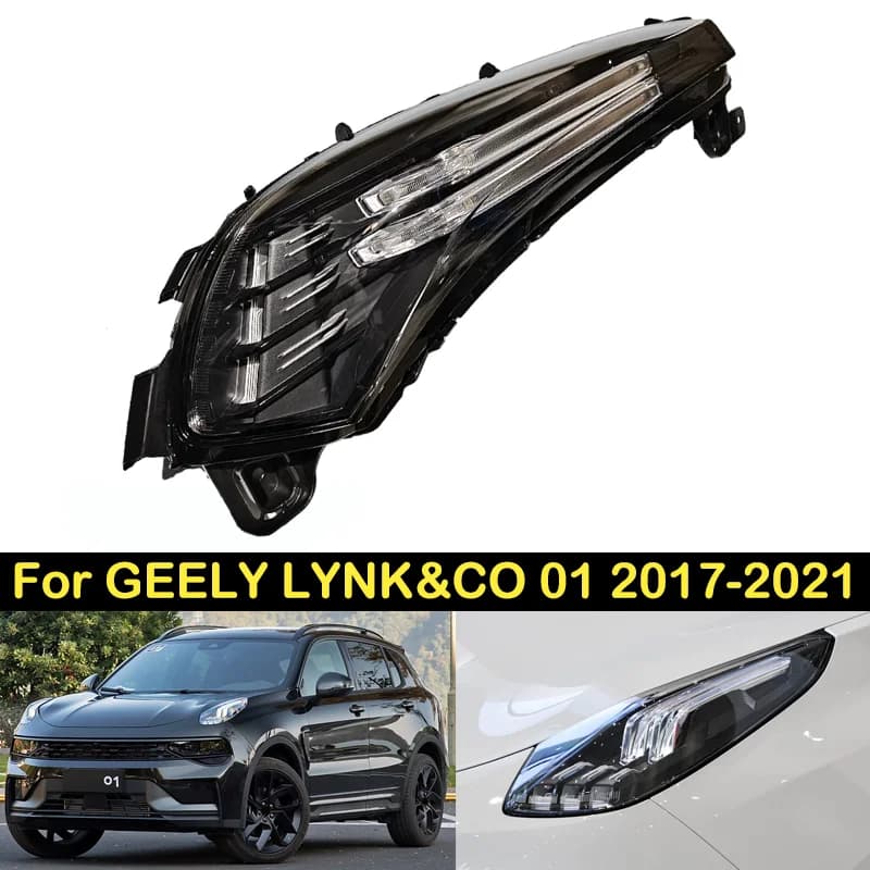 DECHO LED DRL Headlight For Chery Jetour Traveller T2 2023-2024 Front Headlight Group Daylight