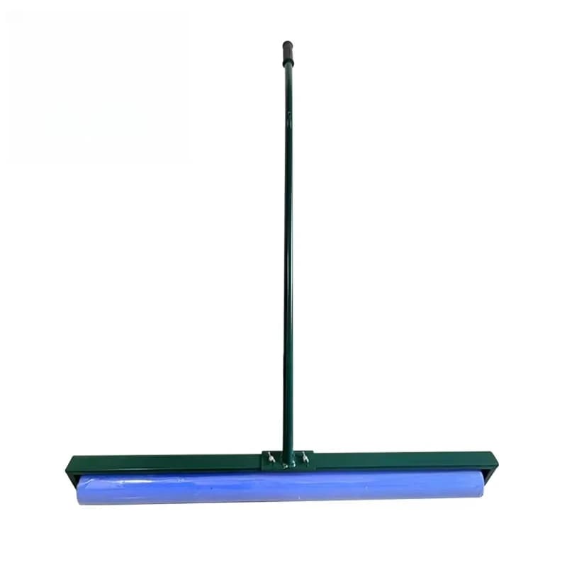 Multipurpose Aluminum Alloy Tennis Field Scraper Roller, PVA Foam Water Absorber Durable