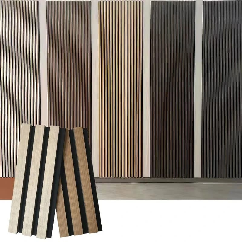 Akupanel Diffusion Wood Wall Slat Ceiling Sound Proof Wooden Veneer Acoustic Panels
