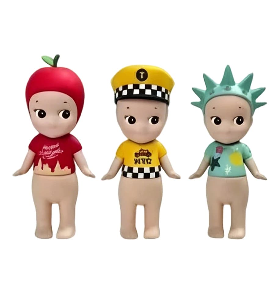 Hot Anime Figure Blind Box Birthday Cake Series New York Mysterious Angel Blind Box Gifts Birthday Gift Children's Gift