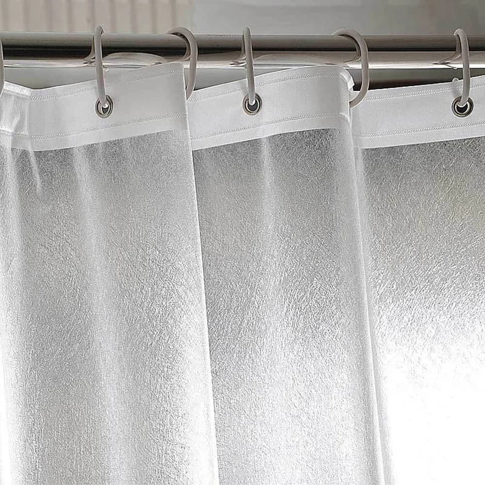 PEVA Silk Grain Tenda da doccia Fodera traslucida Vasca da bagno impermeabile Copertura da bagno Bagno Tende da bagno Fodera Decorazioni per la casa