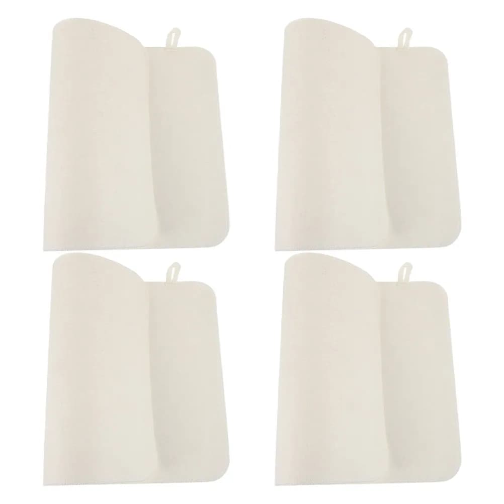 Set di 4 Tappetini in Feltro Extra Spesso per Sauna, Cuscino Isolante per Bagno Turco e Spa, Tappetino Resistente al Calore, Pad Portatile per Doccia