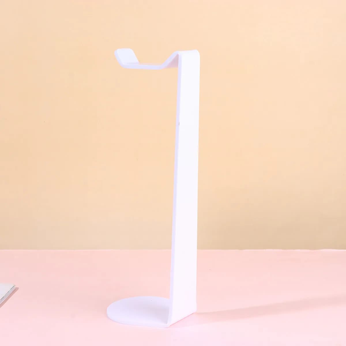 Headphone Display Stand Universal White Acrylic Desktop Headset Holder Organizer Earphones Rack Shelf Headphone Holder