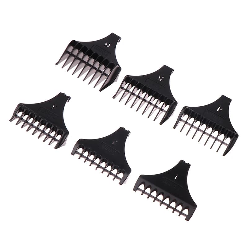 6 Pz/set For T9 1.5/3/4.5/6/9/12 Mm Trimmer Professional Limit Pettine Protective Universal Haircutting Guide Barber
