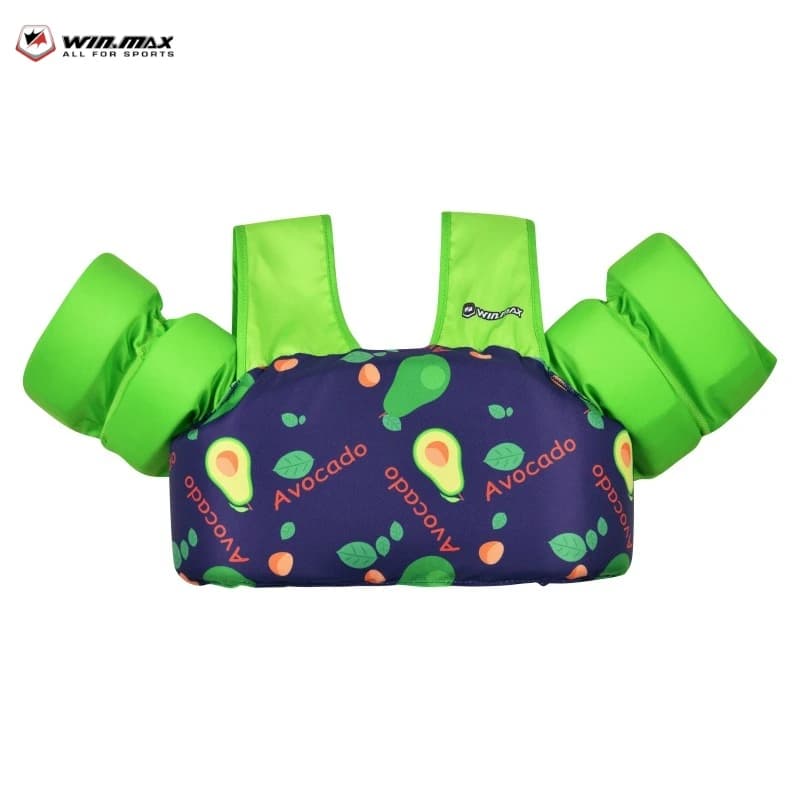 Winmax Giubbotto di salvataggio per bambini Manicotto del braccio galleggiante Anello galleggiante Giubbotto di galleggiamento Kid Baby Lifeguard Giubbotto di salvataggio regolabile Formato libero