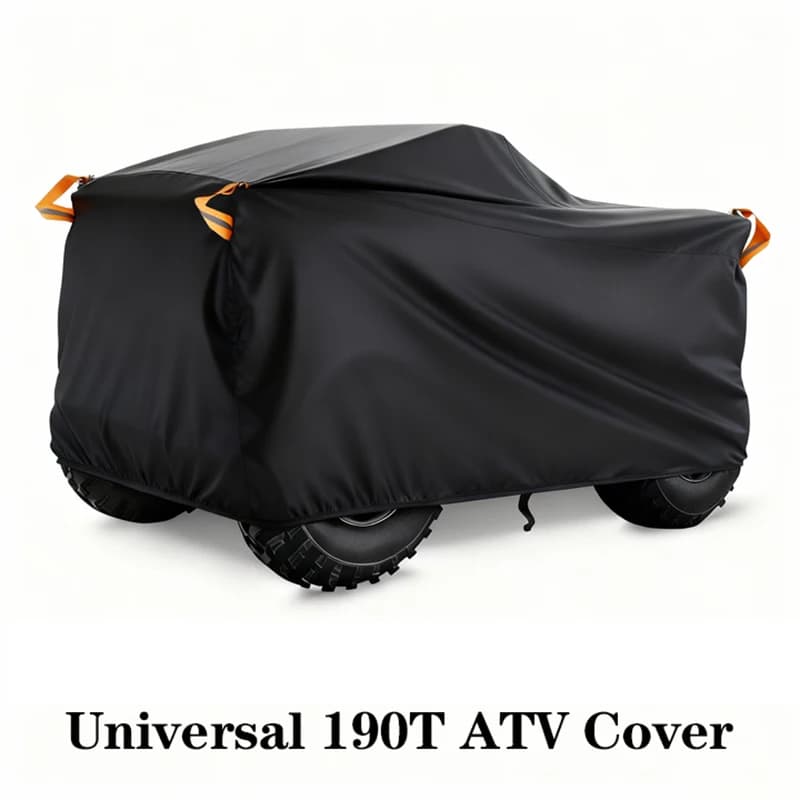 190T Universale Quad Bike ATV Copertura Impermeabile Protezione UV Antipolvere per Moto Scooter Kart Moto per Polaris Honda Yamaha