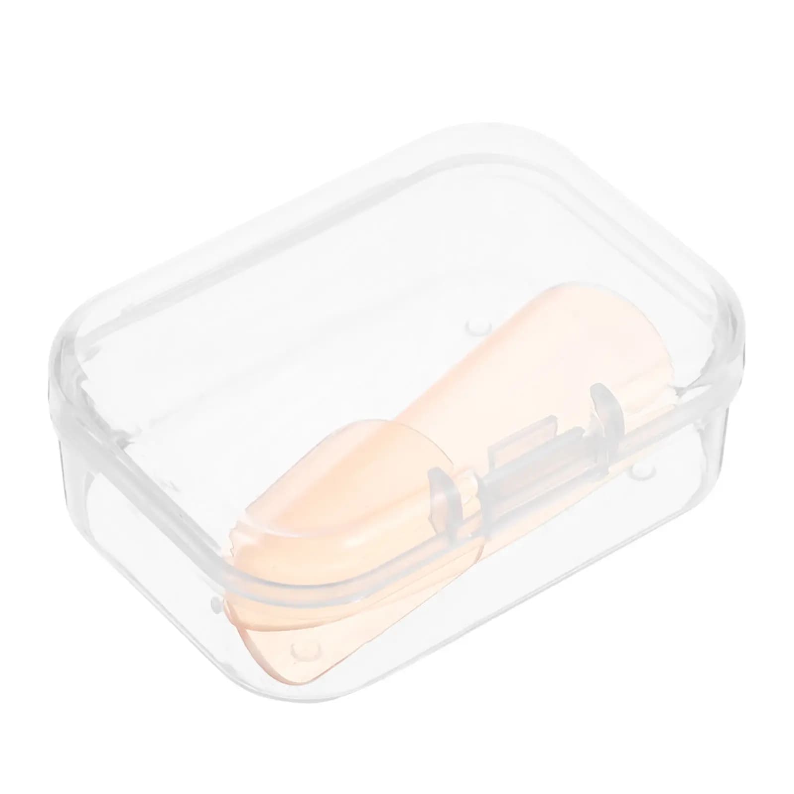 Punte per dita Sanxian trasparenti ed elastiche per lute, banjo, ukulele, pipa - Protezioni trasparenti per unghie per strumenti a corda - Uso quotidiano