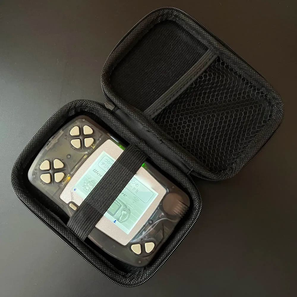 Per game&watch/NGPC/WS/game gear/psp/psp go borsa per il trasporto custodia rigida in EVA custodia protettiva per il trasporto borsa protettiva per console di gioco