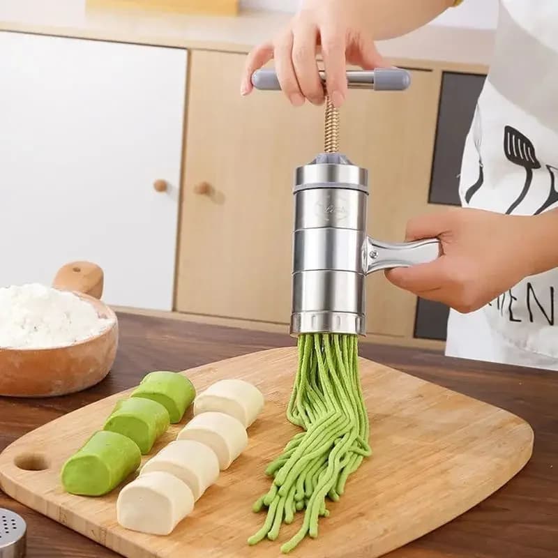 Macchina per Pasta manuale macchina per Pasta in acciaio inossidabile pressa per Pasta macchina per Pasta taglierina per Pasta pentole per Spaghetti utensili da cucina per Spaghetti