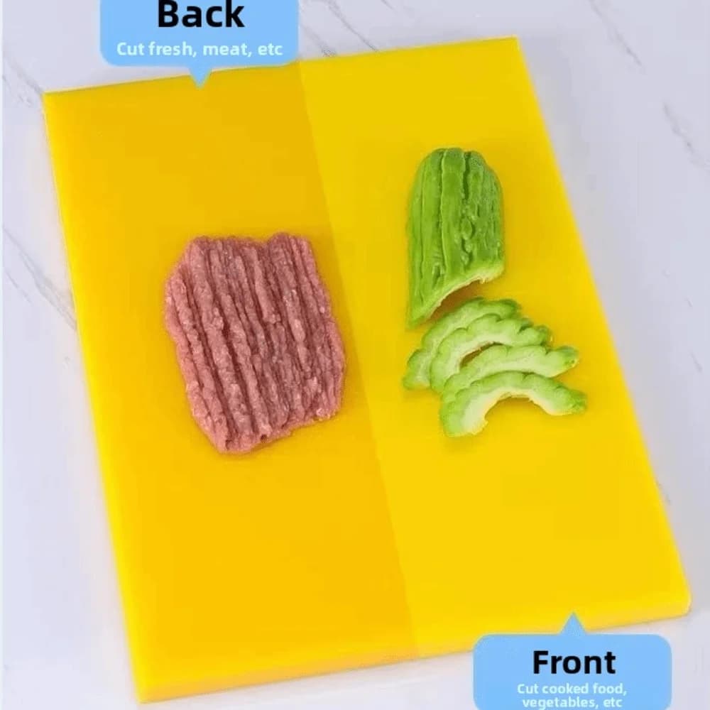 HDPE Plastic Cutting Board 36*28*1.3cm Double Sided Chopping Board Cooking Tools Cut Vegetables Meat Cutting Boards Mats Kitchen