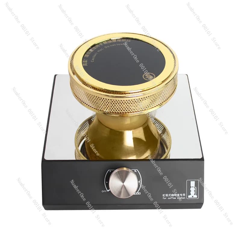 Siphon light wave oven | Electric cooker for siphon coffee maker | Heater coffee maker with halogen lamp