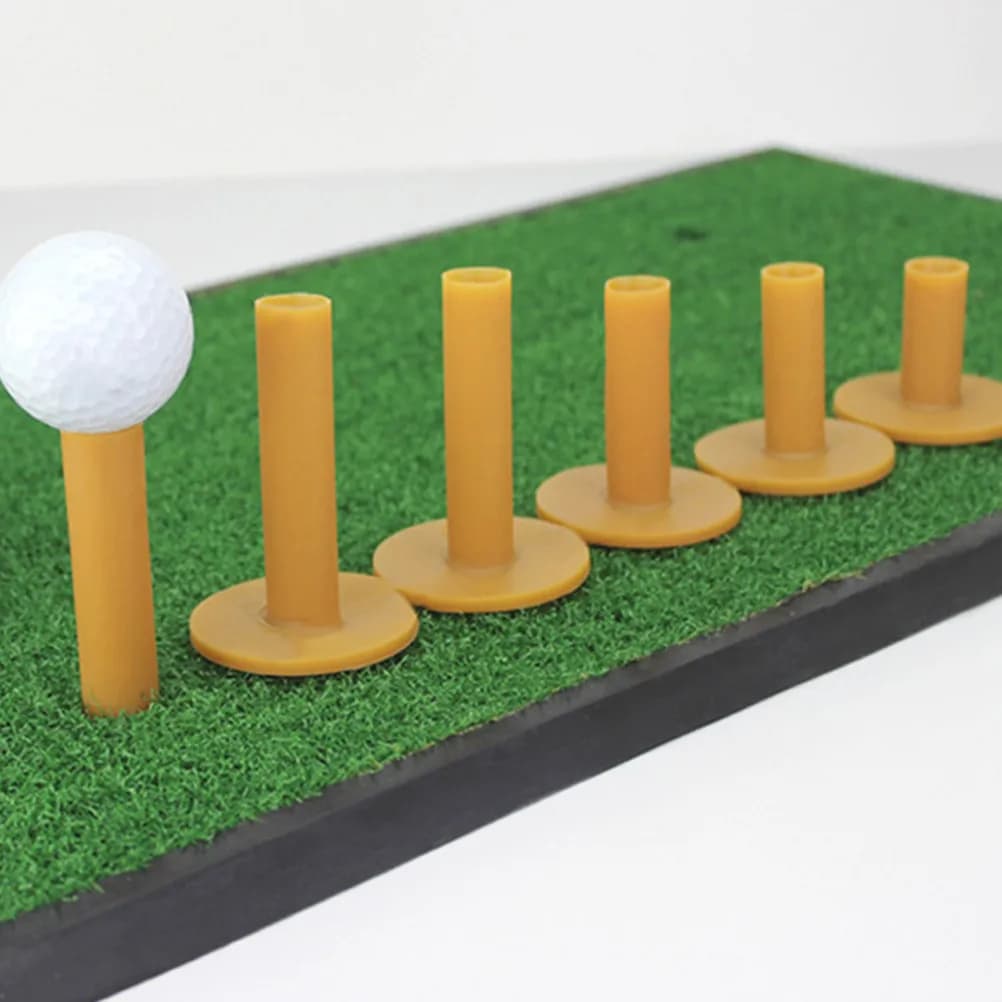 Golf Tees 5 Piece Set Lightweight Durable Portable Ball Holders for Outdoor Practice 40 50 55 65 70mm