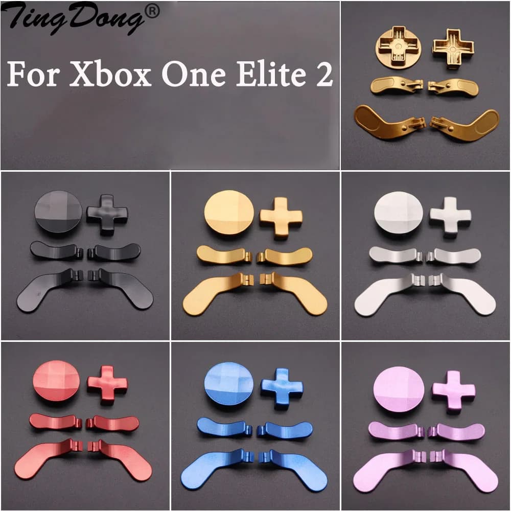 1 pz Controller di gioco pulsante di attivazione accessori per Controller di gioco per Xbox One Elite 2 Set di sostituzione Keycap