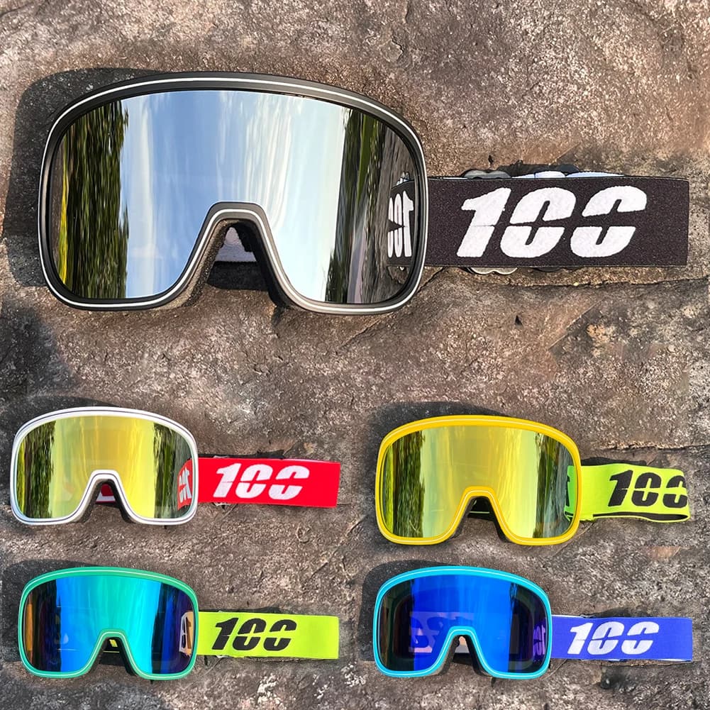 Occhiali da sci Doppi strati Antiappannamento UV400 Snowboard Occhiali da neve Occhiali da motoslitta Occhiali Sport all'aria aperta Sci Googles o bag