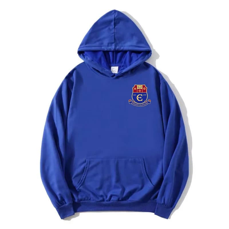 Easton Prep School Logo Hoodies TV Crew Girl Design Fashion Sweatshirt Long Sleeve Unisex Streetwear Hooded Pullovers Print Top