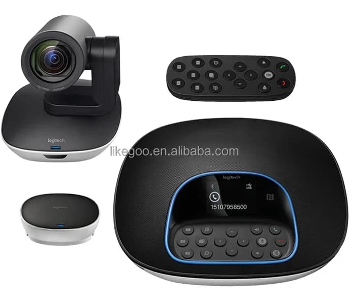 Sistema di conferenza webcam originale per videoconferenze di gruppo CC3500E HD 1080P con microfoni di espansione in magazzino!