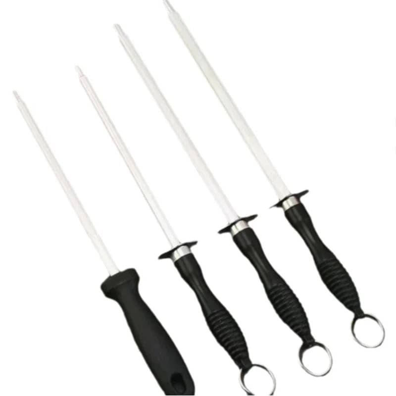 Handle Sharpening Blade Rod Knife Kitchen Tool Sharpener Rod Professional Carbon Steel Knife Durable Knife Grinder Sharpeners