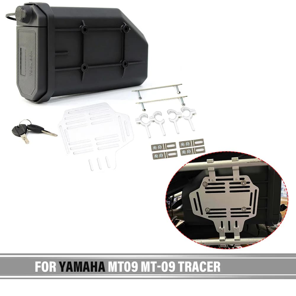 Per Yamaha MT09 Tracer Crosstourer Cassetta degli attrezzi Cassetta degli attrezzi per moto Cassetta degli attrezzi Lato impermeabile Decorativo Kit di pronto soccorso/Ripartizione