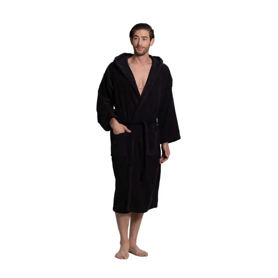 Turkish bathrobe in sponge, often with hood