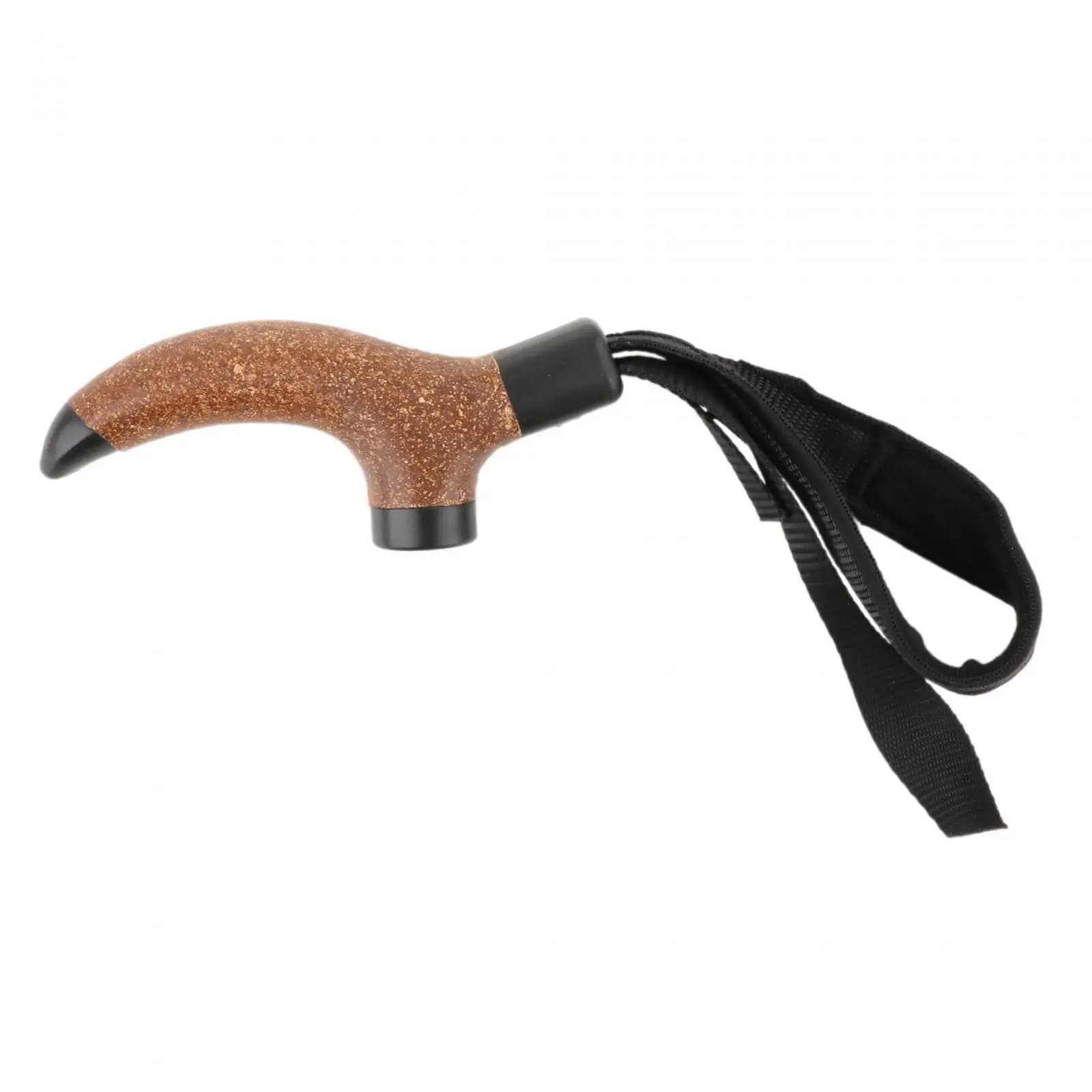 Adattatore in Plastica Antiscivolo per Impugnatura Bastoni da Trekking e Campeggio, Ricambio per Bastoni da Passeggio da 1,8 cm