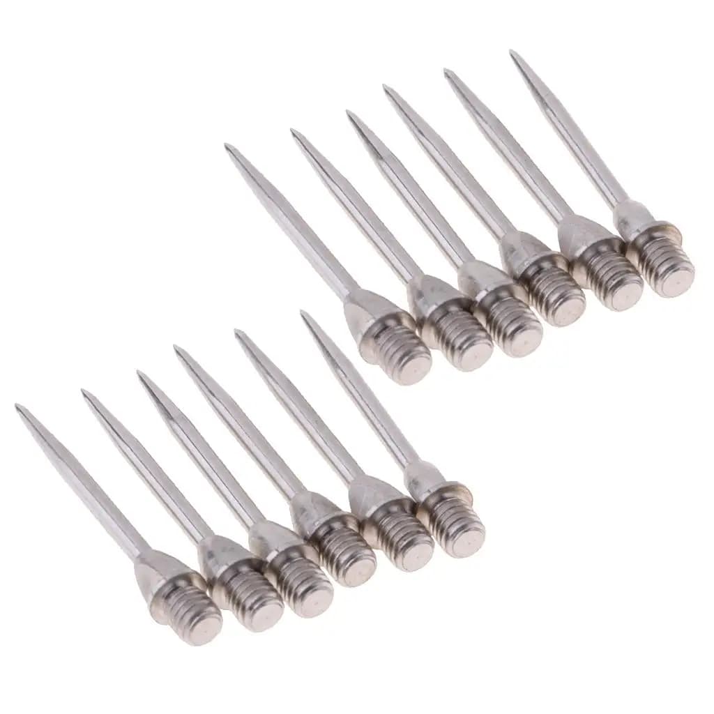 Punte per Freccette in Acciaio, Accessori per Freccette Metalliche, Convertitore in Ferro, Ricambio per Giochi di Freccette Elettroniche