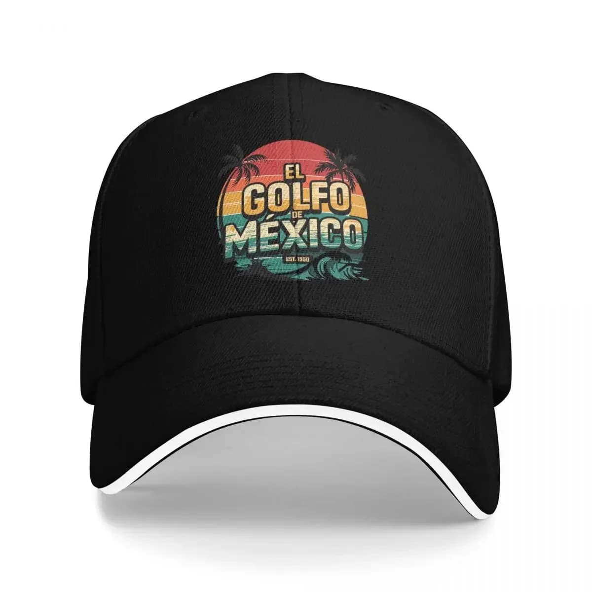 Of Mexico Retro 1672 Cap Fashion Casual Baseball Caps Adjustable Hat Hip Hop Summer Unisex Baseball Hats Customizable