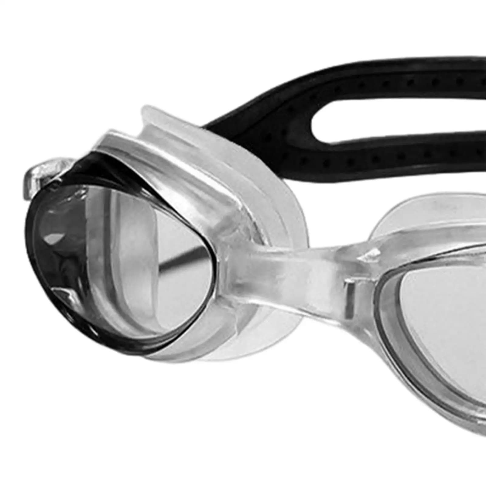 Occhialini da Nuoto con Tappi per le Orecchie, Antiappannamento, Impermeabili, Regolabili in Silicone, Occhiali da Immersione per Adulti, Piscina e Spiaggia