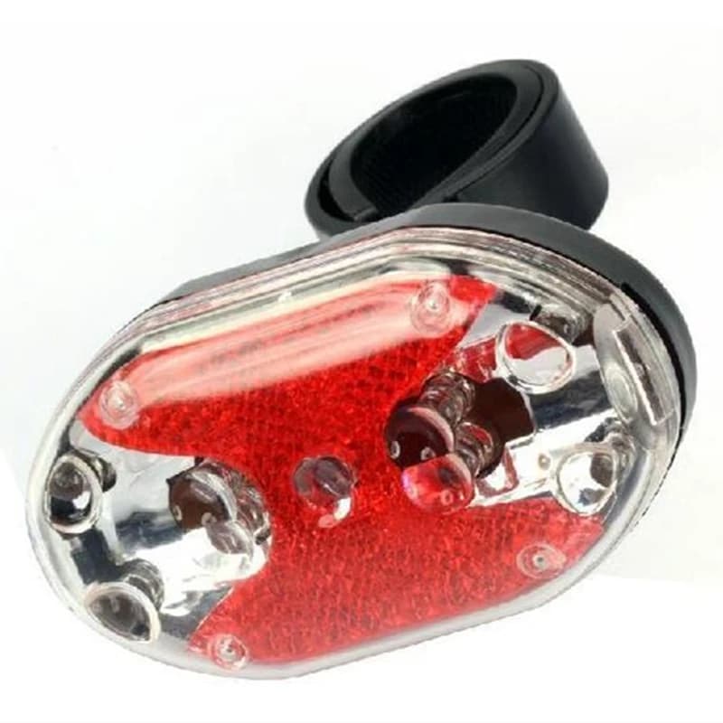 2 pz/lotto Q145 Luci di avvertimento per bici a 9 LED, luci colorate, attrezzatura di sicurezza per ciclismo, fanale posteriore per mountain bike
