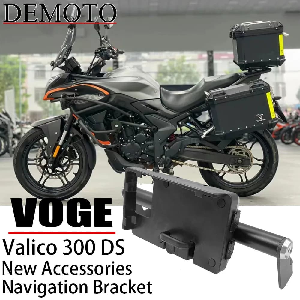 Per Loncin Voge 300DS DS 300 accessori parabrezza moto staffa di navigazione per telefono cellulare staffa di estensione multifunzione