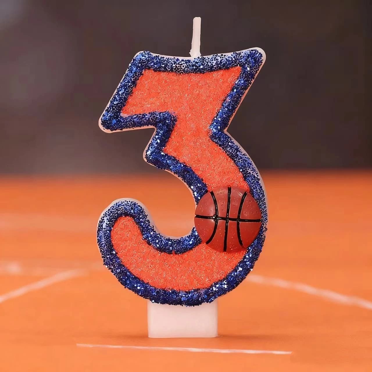 Vitality Basket 0-9 Candele digitali combinate con abbinamento gratuito Le candele di compleanno sono perfette per decorare torte di fascia alta