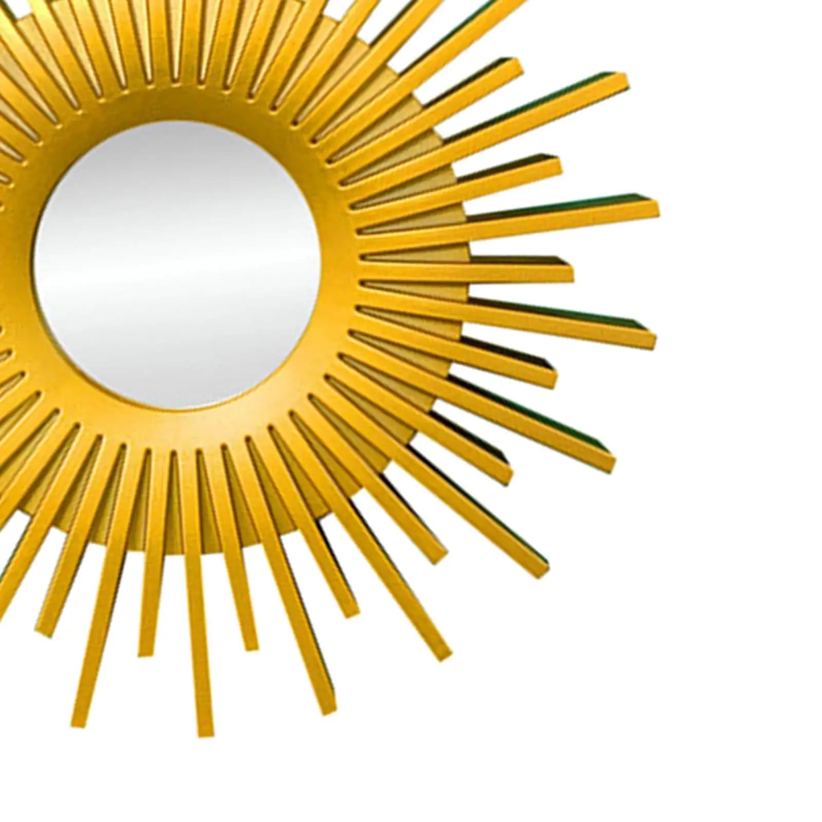 Retro Style Hanging Mirror Home Bathroom Living Room Washrooms Decor Wall Accent Sunburst Mirrors Photo Props