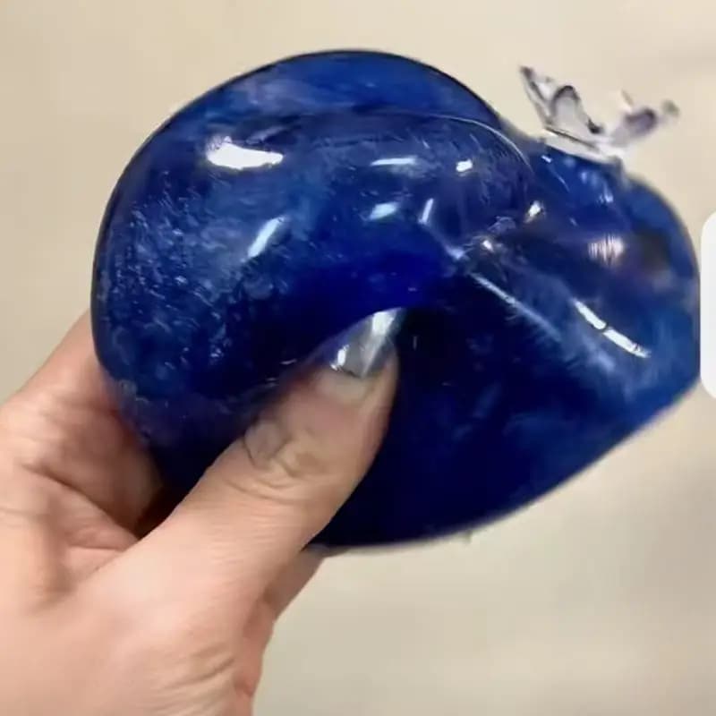 Blueberry Slow Rising Soft Toy Safe Stress Relief Vent Fidget Toy For Kids Students School Pressure Release